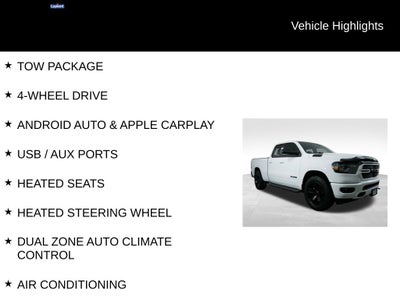 2021 RAM 1500 Big Horn/Lone Star