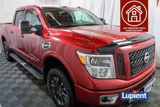Used 2017 Nissan Titan XD Platinum Reserve with VIN 1N6AA1F43HN500828 for sale in Brooklyn Park, Minnesota