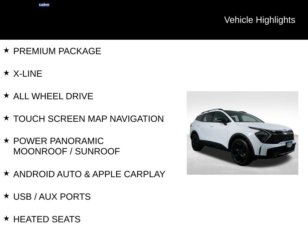 2025 Kia Sportage X-Line