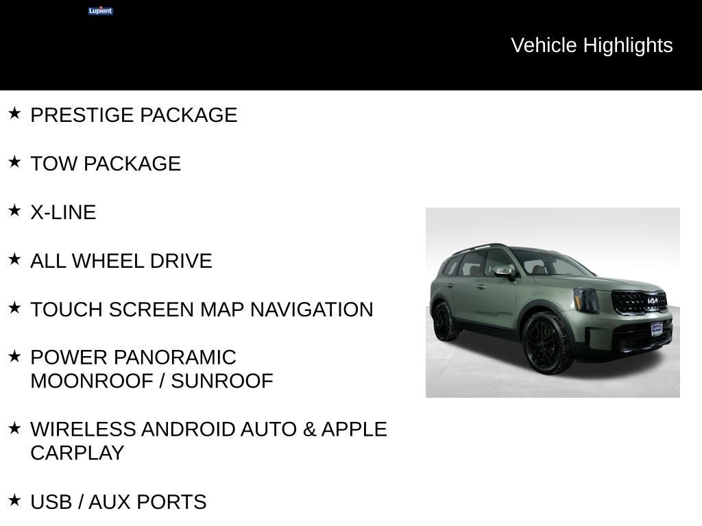2024 Kia Telluride SX-Prestige X-Line