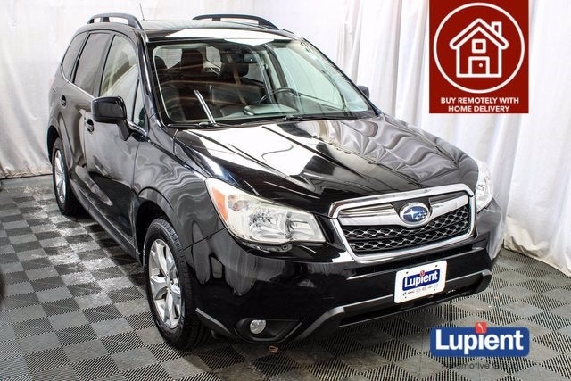 Used 2014 Subaru Forester i Limited with VIN JF2SJAJC6EH433692 for sale in Brooklyn Park, Minnesota