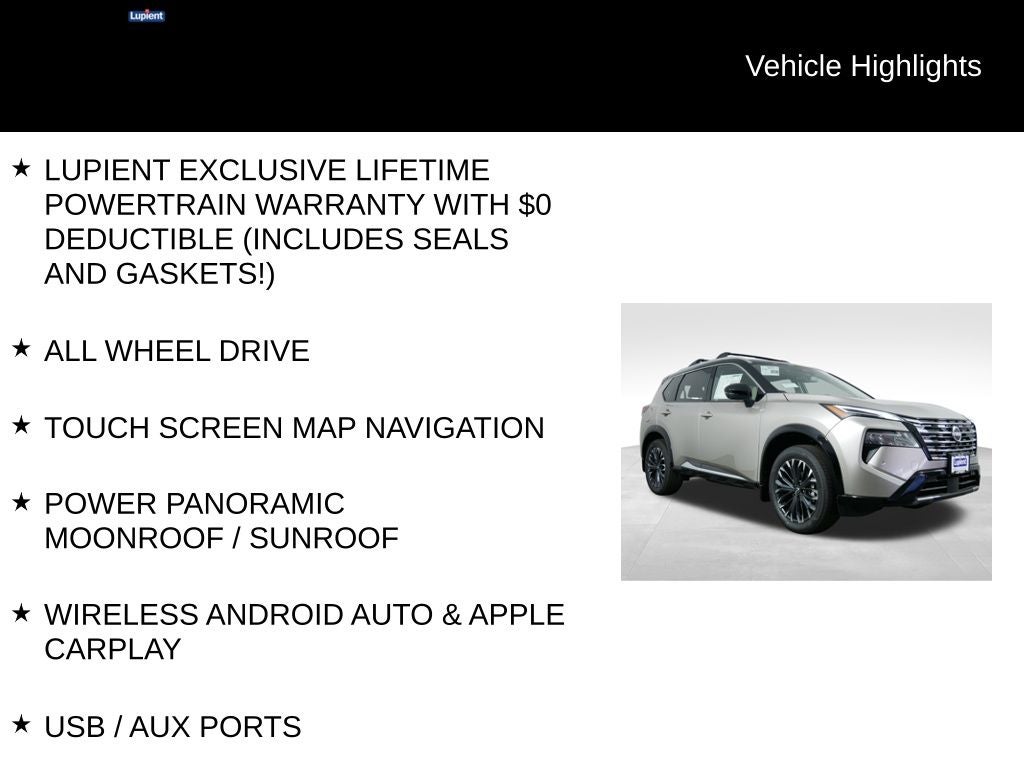 2025 Nissan Rogue Platinum